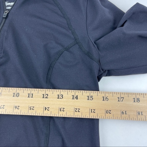 Xersion Pullover Shirt Boys Small Black Quarter Zip Long Sleeve - Picture 7 of 8